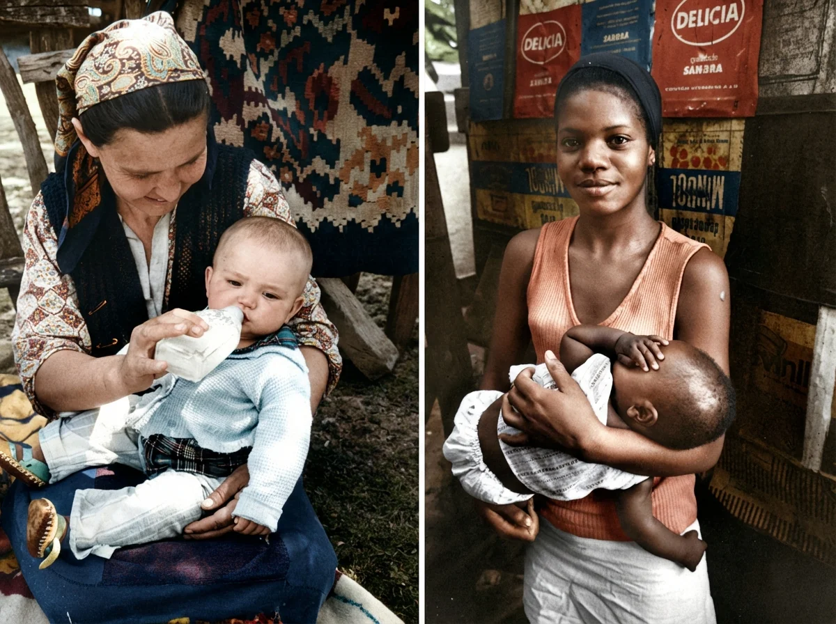 Restored color photo